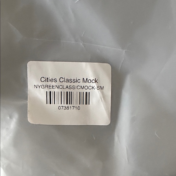 NEW Women’s PARKE New York Classic Fleece Mockneck Size S/M in Cedar - Picture 10 of 10